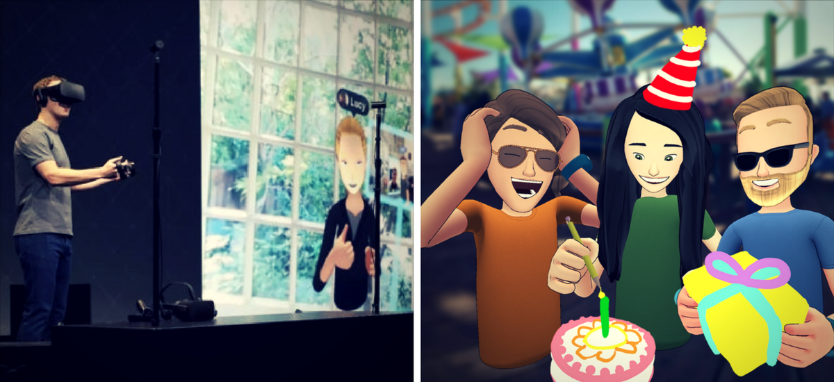 Facebook Spaces VR